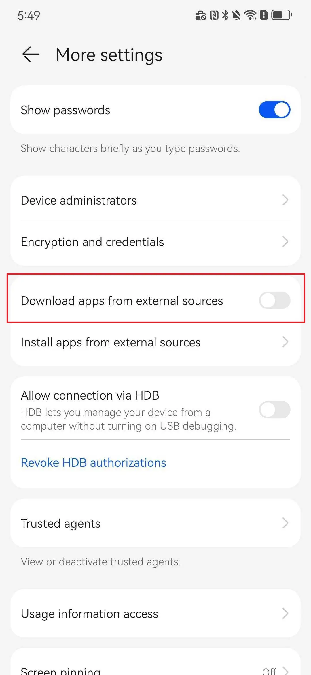 Phone Blocks Installation Due to Virus Warning